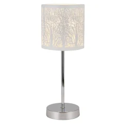 FOCUSLIGHT PÖYTÄVALAISIN METSÄ 15 CM VALKOINEN