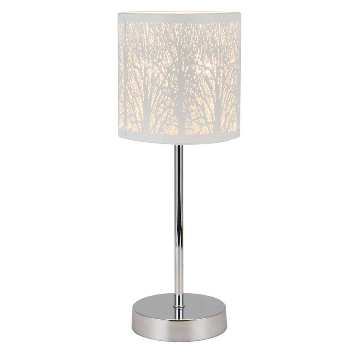 FOCUSLIGHT PÖYTÄVALAISIN METSÄ 15 CM VALKOINEN