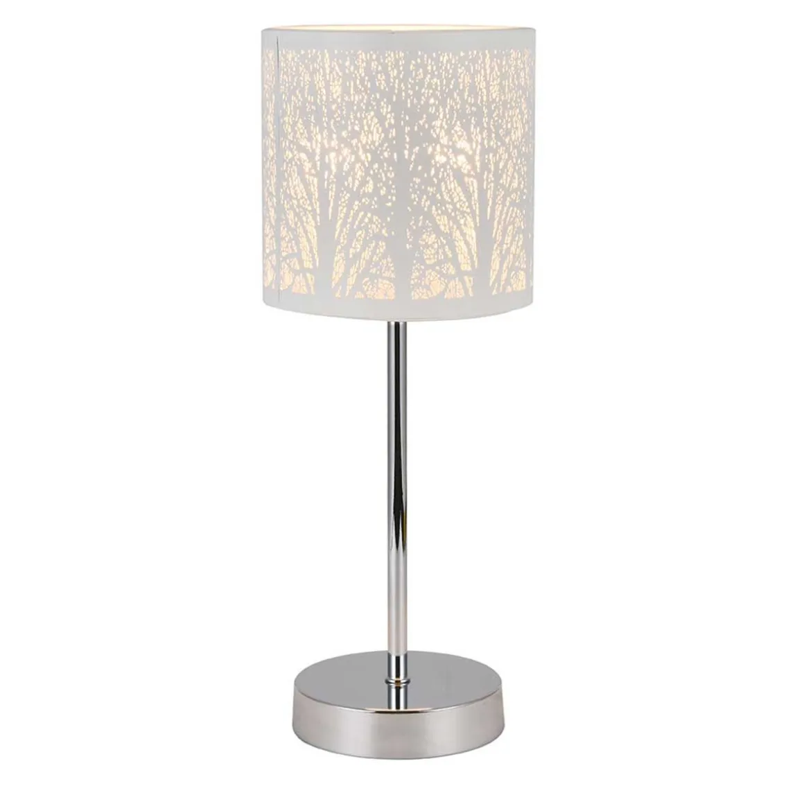 FOCUSLIGHT PÖYTÄVALAISIN METSÄ 15 CM VALKOINEN