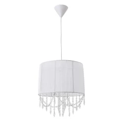 FOCUSLIGHT RIIPPUVALAISIN MALIN 37 CM VALKOINEN