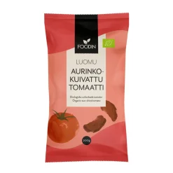 FOODIN AURINKOKUIVATTU TOMAATTI LUOMU 200 G