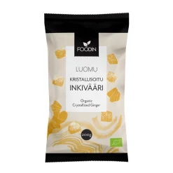 FOODIN KRISTALLISOITU INKIVÄÄRI, LUOMU, 200G 200 G