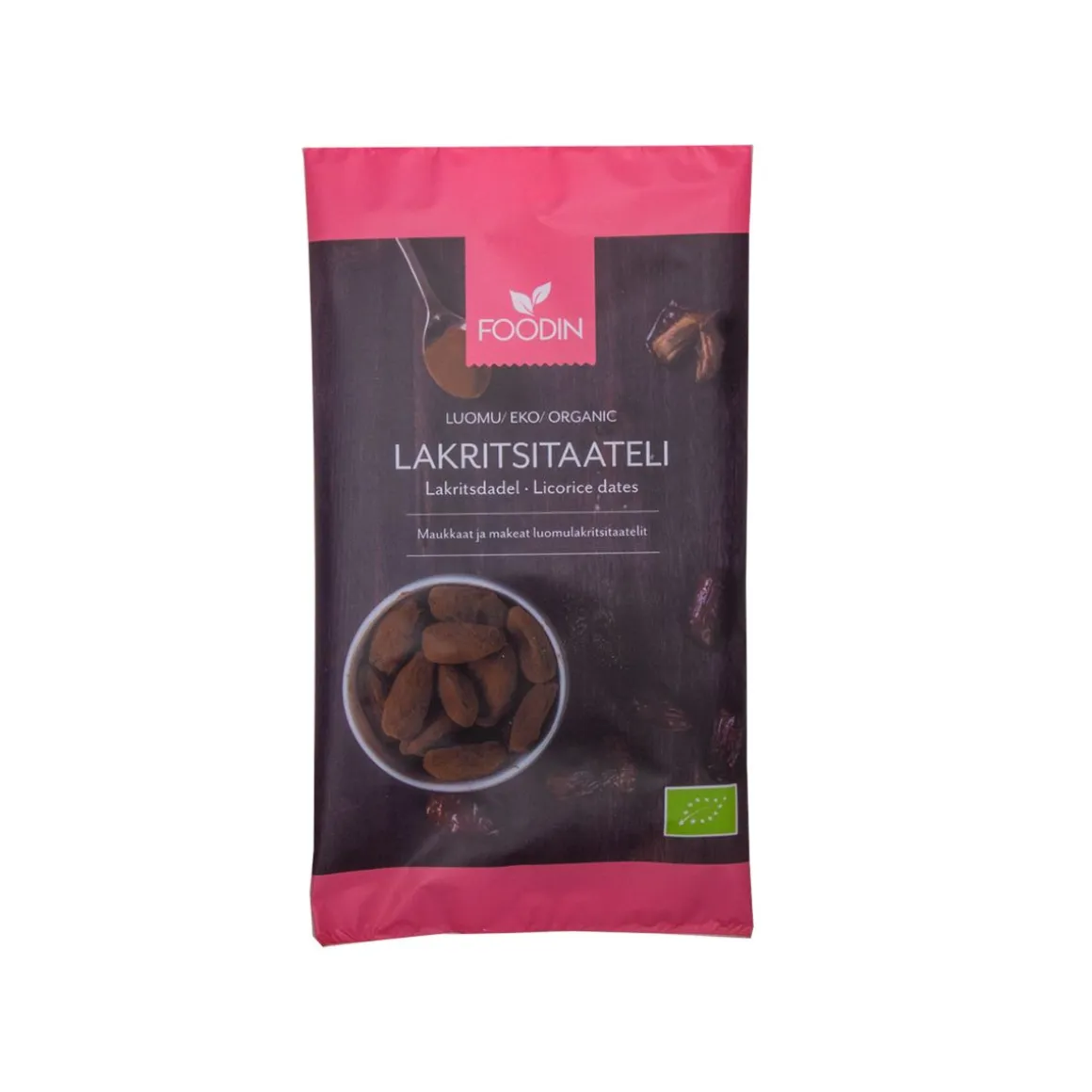 FOODIN LAKRITSITAATELI LUOMU 170 G
