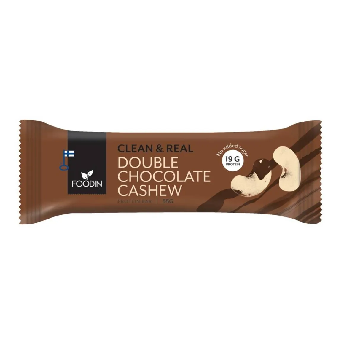 FOODIN PROTEIN BAR DOUBLE CHOCOLATE CASHEW 55 G