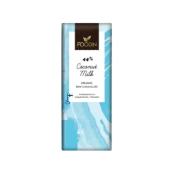 FOODIN RAAKASUKLAA COCONUT MILK 41% LUOMU 40 G