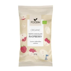 FOODIN VALKOSUKLAAVADELMA LUOMU 50 G