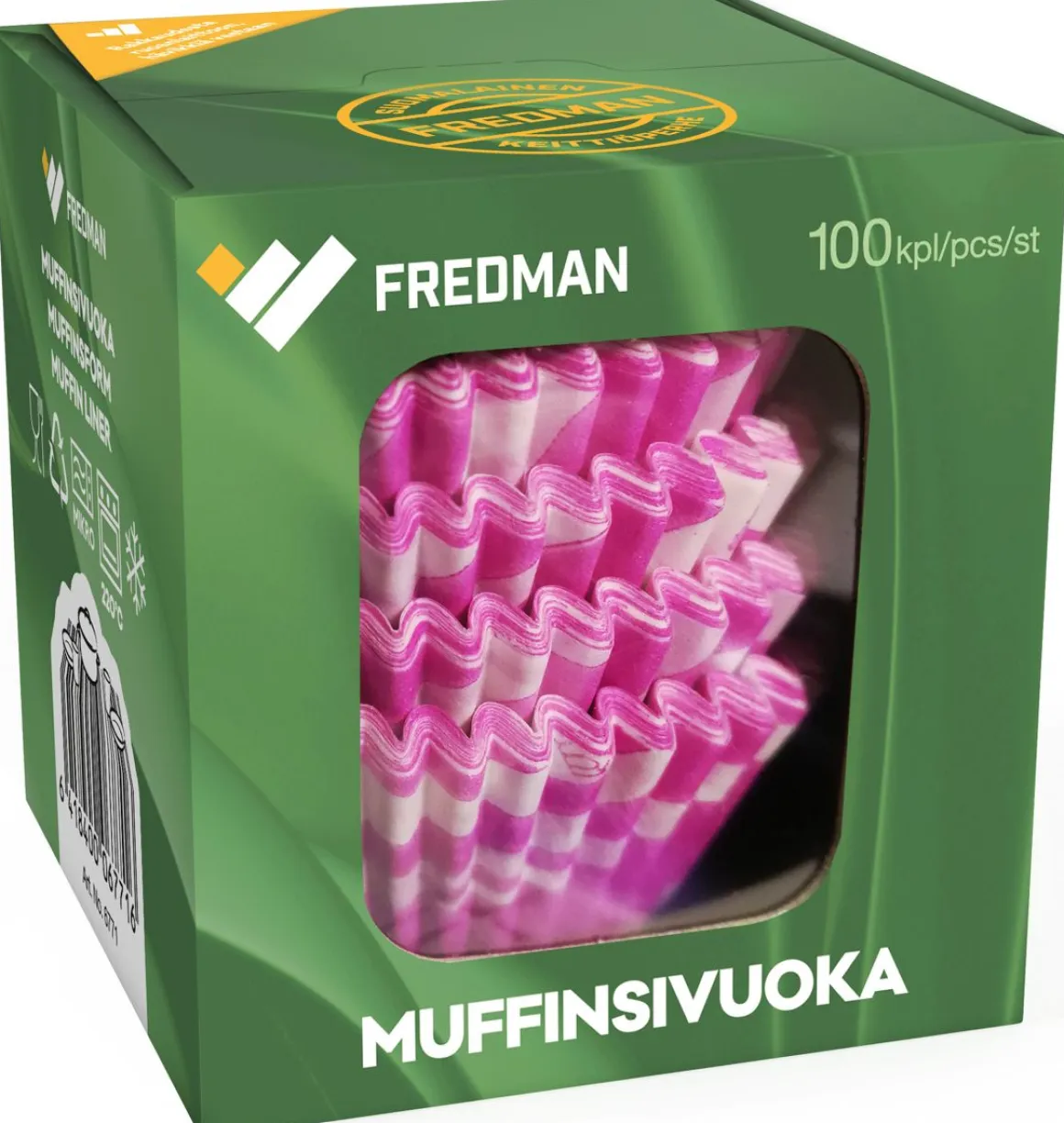 FREDMAN MUFFINIVUOKA 100KPL