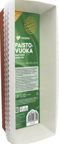 FREDMAN PAISTOVUOKA 1L KARTONKIA 3KPL