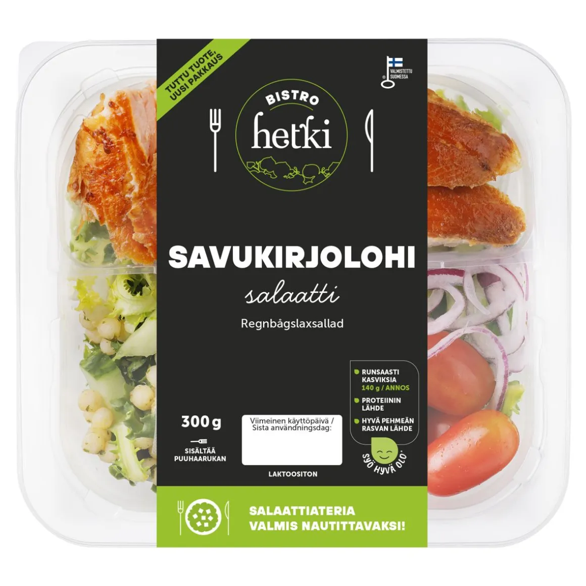 FRESH HETKI BISTRO SALAATTI SAVUKIRJOLOHI 300 G