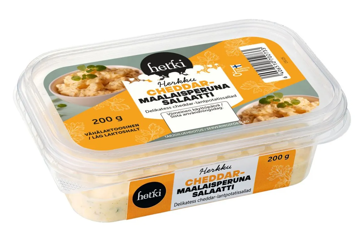 FRESH HETKI CHEDDAR MAALAISPERUNASALAATTI 200 G