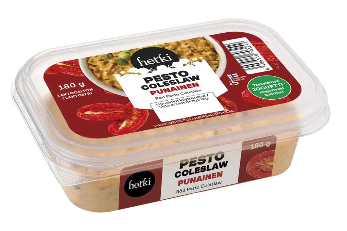 FRESH HETKI COLESLAW PUNAINEN PESTO 180 G