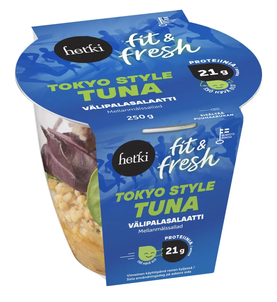 FRESH HETKI FIT & FRESH VÄLIPALASALAATTI TOKYO STYLE TUNA 2