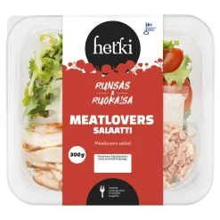 FRESH HETKI RUOKAISA MEATLOVERS SALAATTI 300 G
