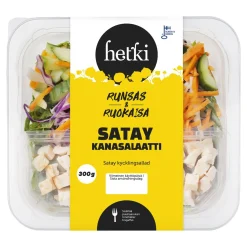 FRESH HETKI RUOKAISA SATAY KANASALAATTI 300 G