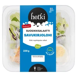 FRESH HETKI SUOSIKKISALAATTI SAVUKIRJOLOHI 220 G