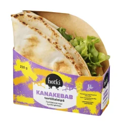FRESH HETKI TORTILLALEIPÄ KANAKEBAB 210 G