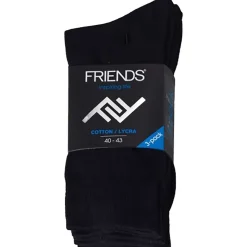 FRIENDS M. SUKAT 3-PACK 39-42 MUSTA