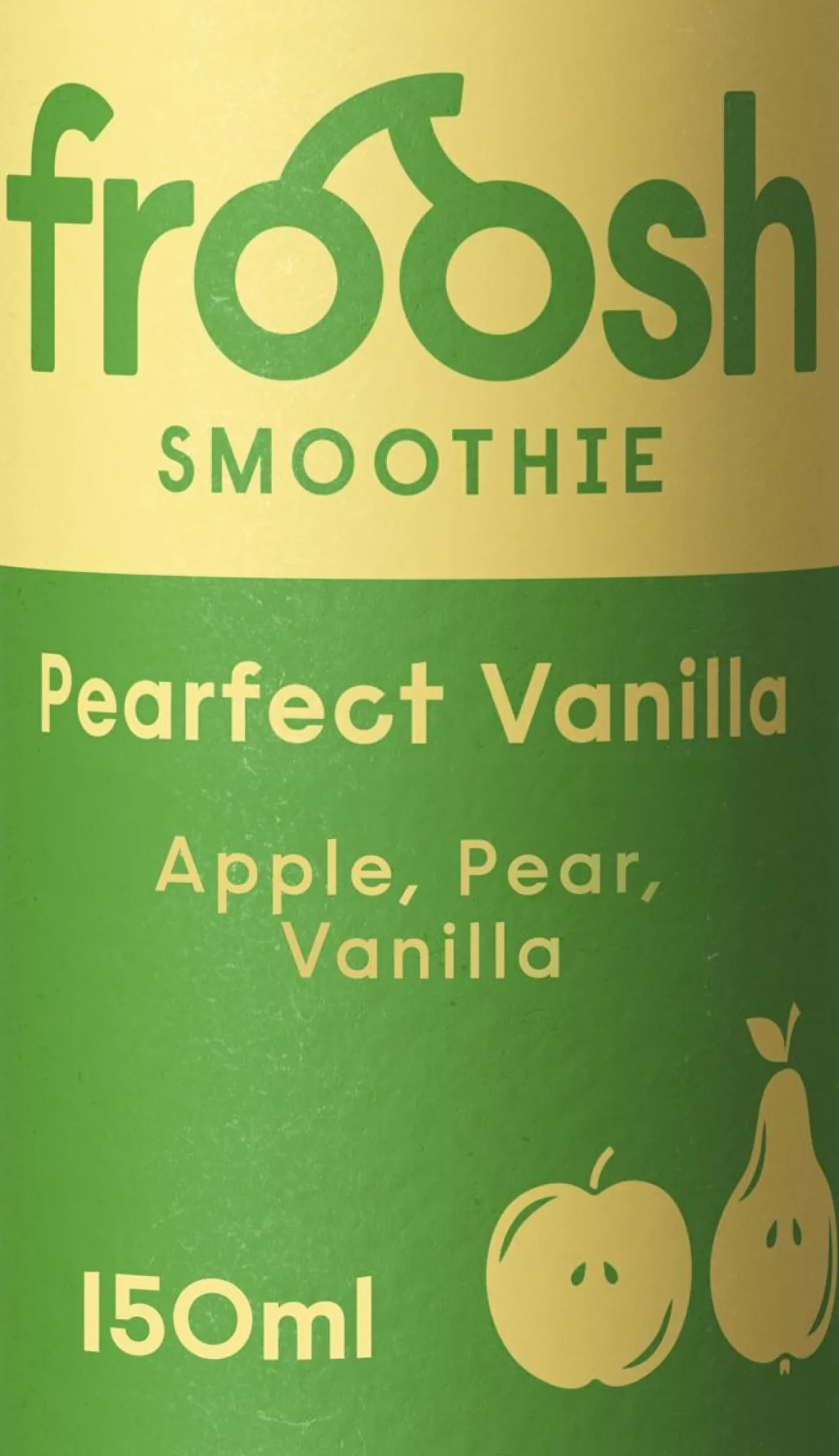 FROOSH SMOOTHIE SHORTY OMENA-PÄÄRYNÄ-VANILJA 150 ML