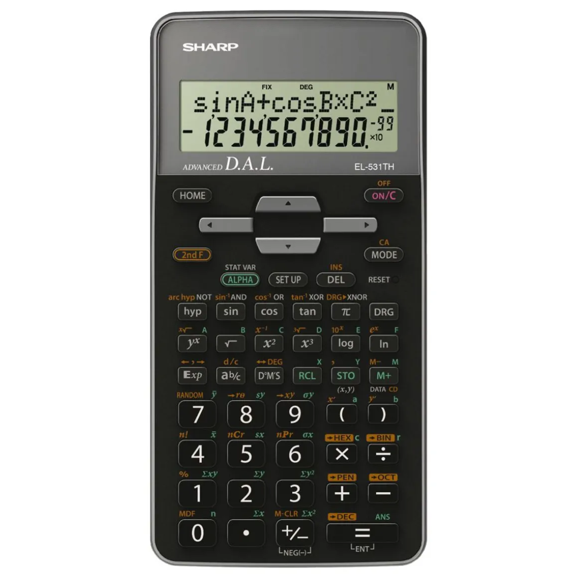 FUNKTIOLASKIN SHARP EL531THB HARM KP