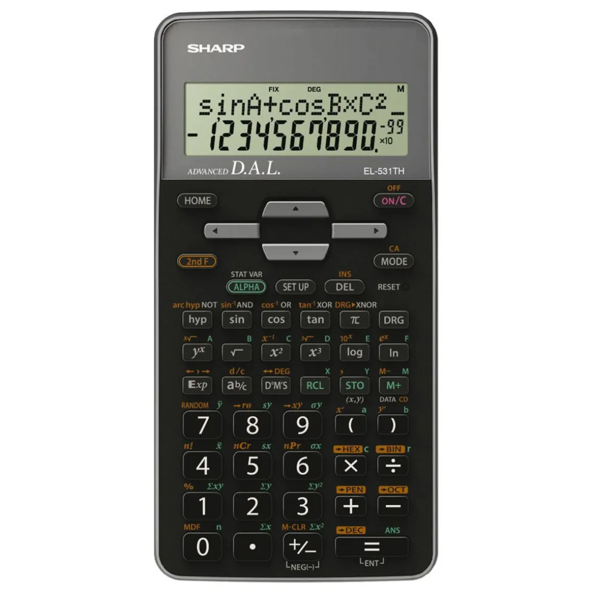 FUNKTIOLASKIN SHARP EL531THB HARM KP