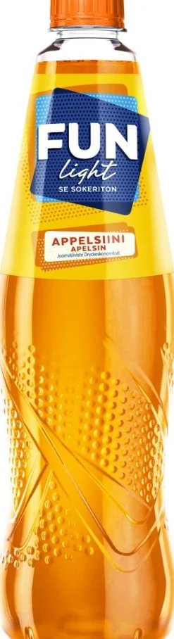 FUN LIGHT APPELSIININMAKUINEN JUOMATIIVISTE 500 ML