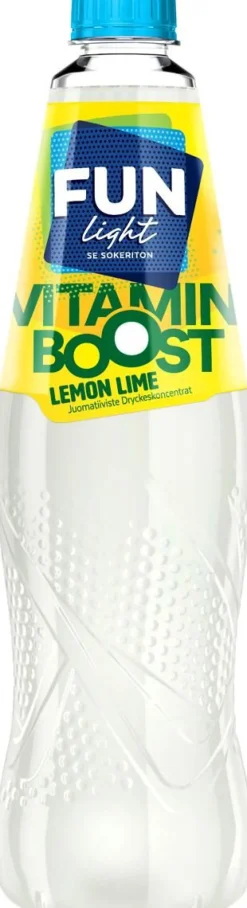 FUN LIGHT VITAMIN BOOST LEMON LIME JUOMATIIVISTE 800 ML