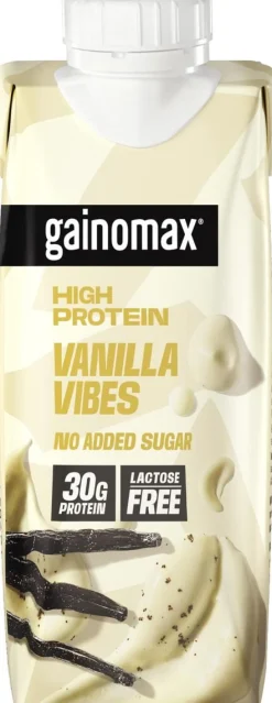 GAINOMAX HIGH PROTEIN VANILLA VIBES PROTEIINIJUOMA 250 ML