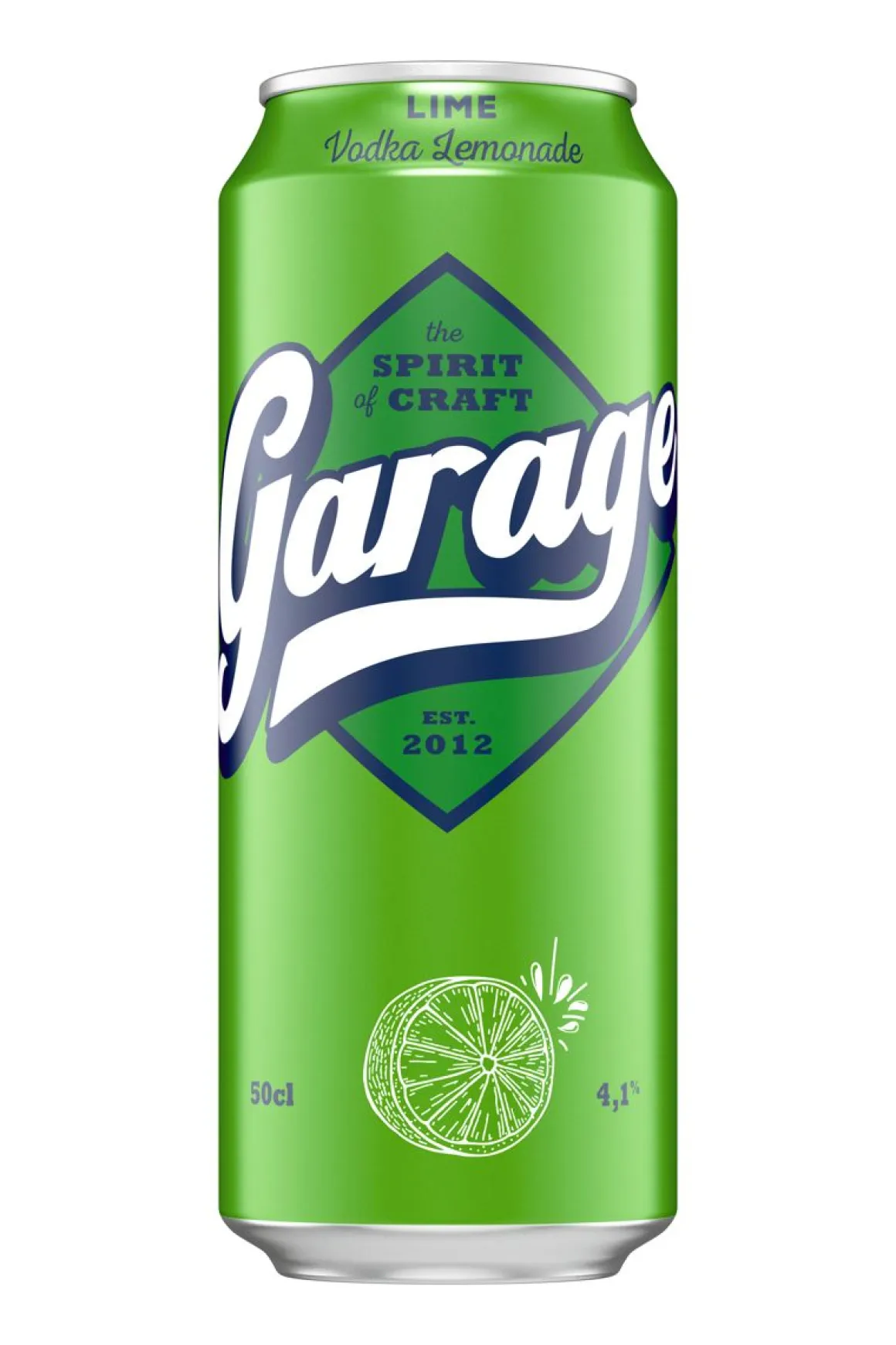 GARAGE VODKA LEMONADE 4,1% LIME TLK 500 ML