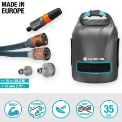 GARDENA PUUTARHALETKU LIANO XTREME 10 M BAG SARJA SÄILYTYSLAUKU