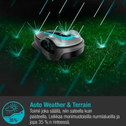 GARDENA ROBOTTIRUOHONLEIKKURI SILENO LIFE 1000