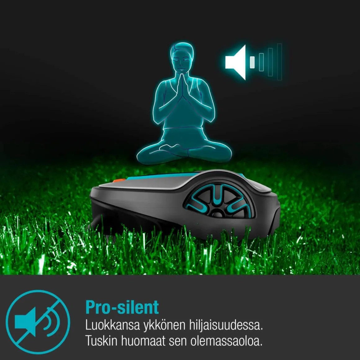 GARDENA ROBOTTIRUOHONLEIKKURI SMART SILENO LIFE 1000 LONA