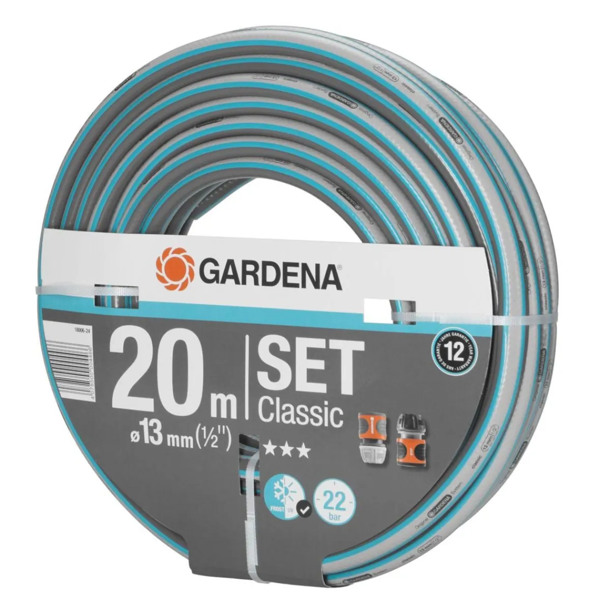 GARDENA PUUTARHALETKU CLASSIC 13MM 20M SARJA
