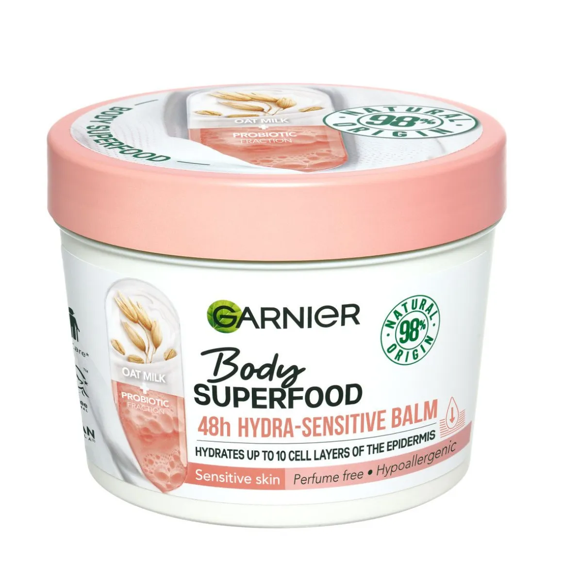 GARNIER BODY SUPERFOOD OAT MILK HYPOALLERGENIC VARTALOVOIDE HE 380