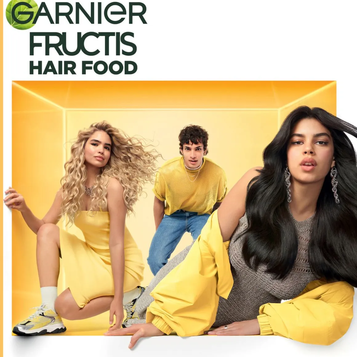 GARNIER FRUCTIS HAIR FOOD BANANA HOITOAINE KUIVILLE HIUKSILLE 350 ML