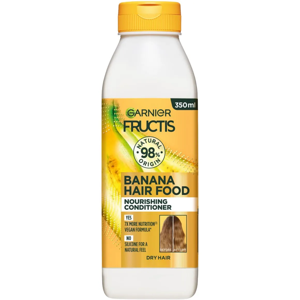 GARNIER FRUCTIS HAIR FOOD BANANA HOITOAINE KUIVILLE HIUKSILLE 350 ML
