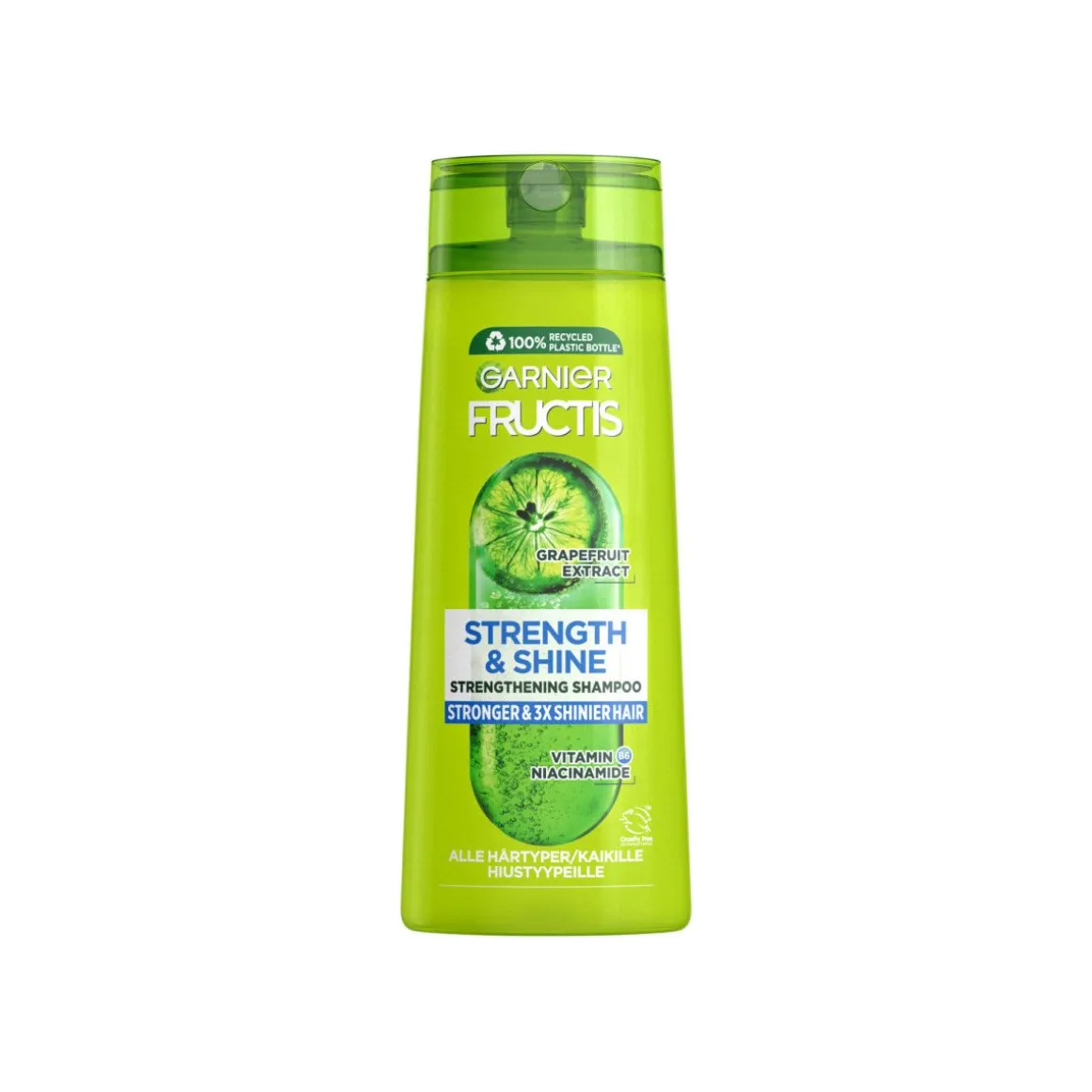 GARNIER FRUCTIS STRENGTH & SHINE SHAMPOO NORMAALEILLE HIUKSILLE 250