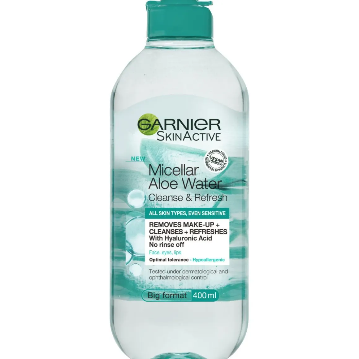 GARNIER SKINACTIVE MICELLAR ALOE WATER CLEANSE&REFRESH PUHDISTU 400