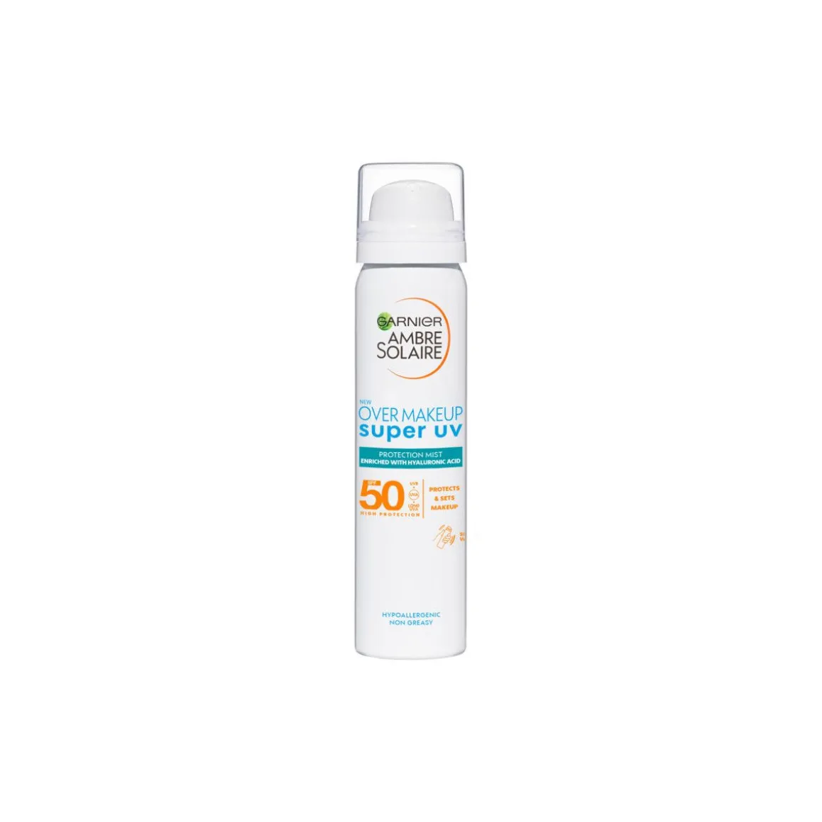 GARNIER AMBRE SOLAIRE OVER MAKEUP SUPER UV AURINKOSUOJASUMUTE K 75 ML