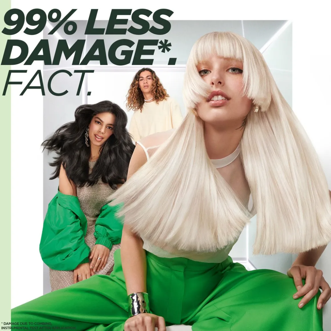 GARNIER FRUCTIS GOODBYE DAMAGE SHAMPOO VAURIOITUNEILLE JA ELOTT