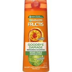 GARNIER FRUCTIS GOODBYE DAMAGE SHAMPOO VAURIOITUNEILLE JA ELOTT 40