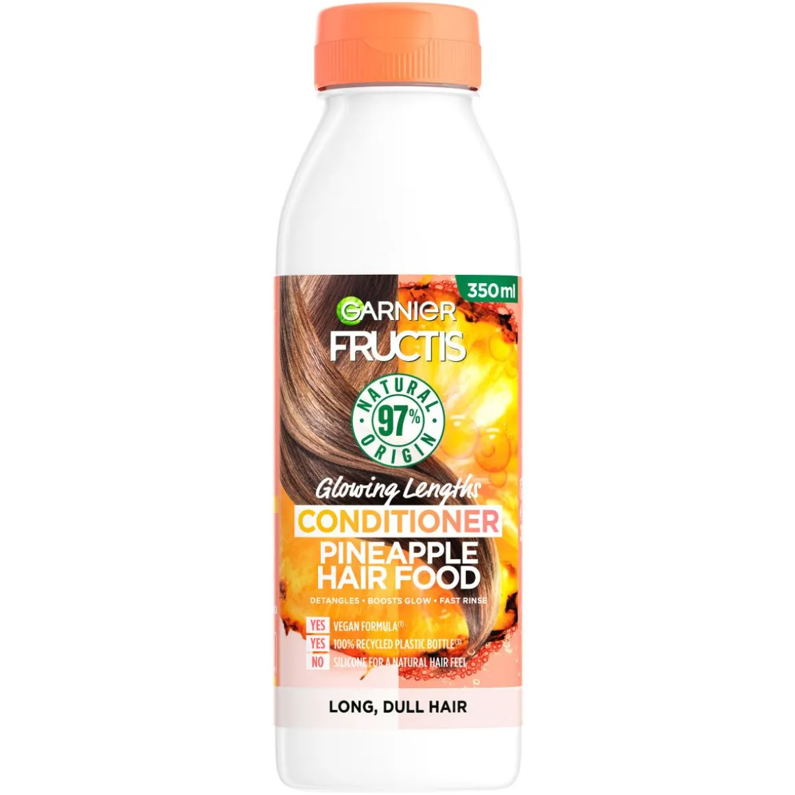 GARNIER FRUCTIS HAIR FOOD PINEAPPLE HOITOAINE PITKILLE HIUKSI