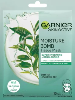 GARNIER MOISTURE BOMB KOSTEUTTAVA KANGASNAAMIO NORMAALILLE JA S 32 G