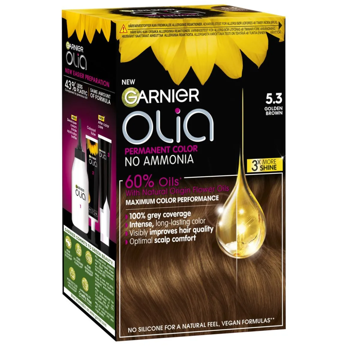 GARNIER OLIA 5.3 GOLDEN BROWN KESTOVÄRI