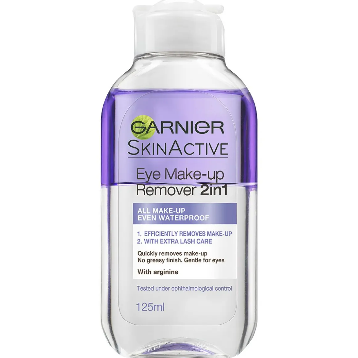 GARNIER SKINACTIVE 2IN1 SILMÄMEIKINPOISTOAINE 125 ML