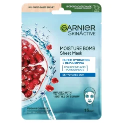 GARNIER SKINACTIVE MOISTURE BOMB KOSTEUTTAVA KANGASNAAMIO KASVO 28 G