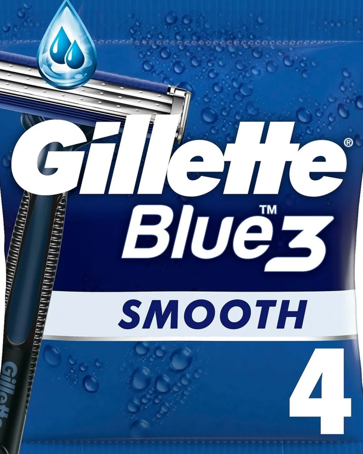 GILLETTE BLUE III 4 PACK 4 KPL