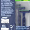 GILLETTE BLUE II PLUS SLALOM VARSITERÄ/5 5 KPL