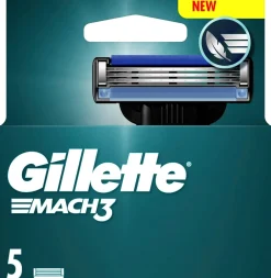 GILLETTE MACH 3 TERÄPAKKAUS/5 5 KPL