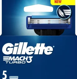 GILLETTE MACH3 TURBO 5 KPL TERÄPAKKAUS 5 KPL