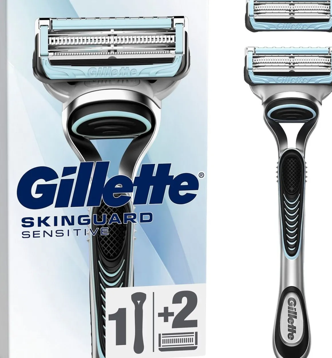 GILLETTE SKINGUARD SENSITIVE PARTAHÖYLÄ - 1 VAIHTOTERÄ